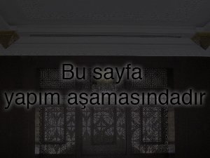 Bu Sayfa Yapım Aşamasındadır